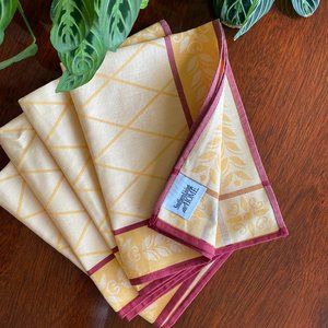 Southern Living At Home Napkins Set of 4, Siena